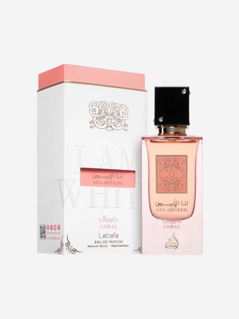 Ana Abiyedh Coral by Lattafa, Eau De Parfum, Unisex, 60 ML