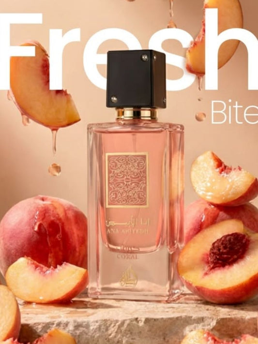 Ana Abiyedh Coral by Lattafa, Eau De Parfum, Unisex, 60 ML
