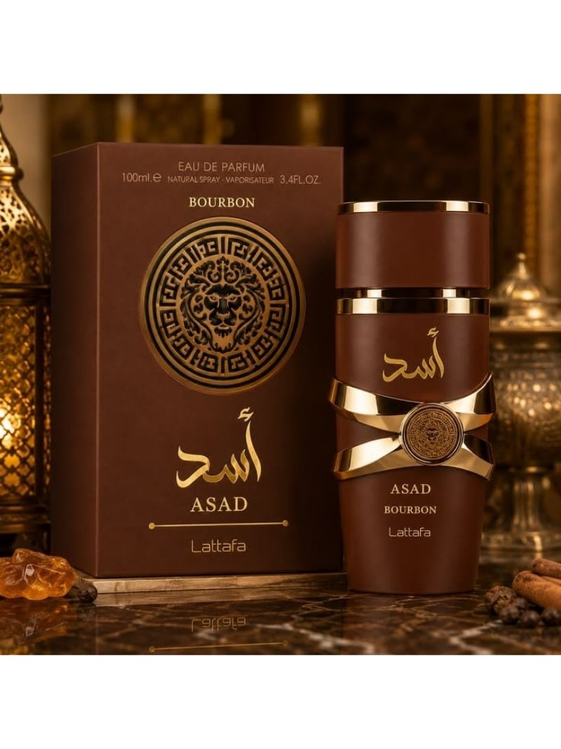 Asad bourbon by Lattafa, Eau De Parfum, Men's Fragrance / Unisex, 100 ML