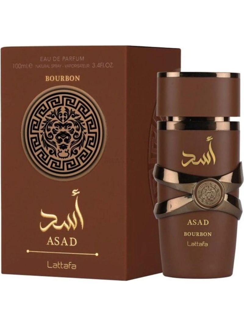 Asad bourbon by Lattafa, Eau De Parfum, Men's Fragrance / Unisex, 100 ML