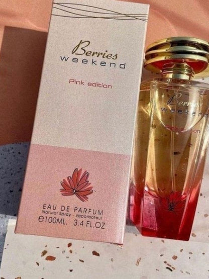 Berries Weekend Pink Edition by Fragrance World, Eau De Parfum, Women, 100 ML