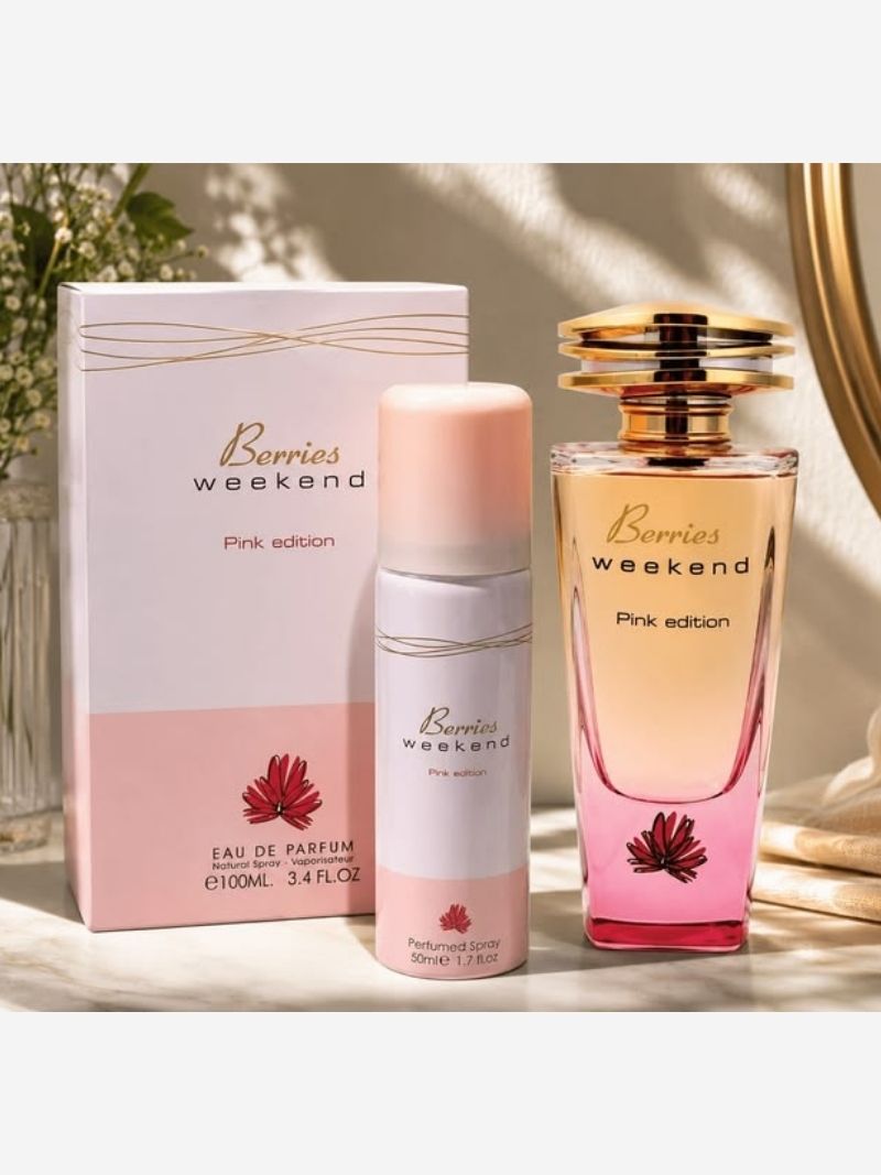 Berries Weekend Pink Edition by Fragrance World, Eau De Parfum, Women, 100 ML