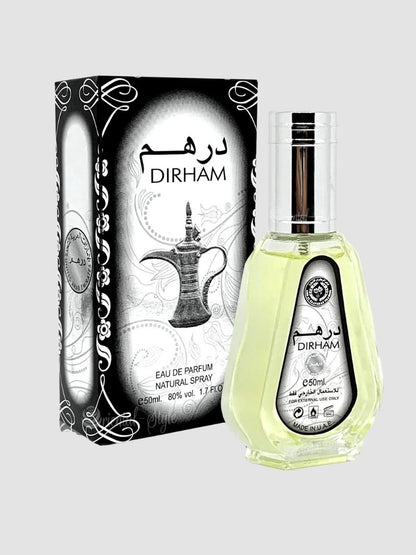 Dirham Eau de Parfum - Fresh, Floral, Lively, Slightly Woody - Women Eau de Parfum - 50ml