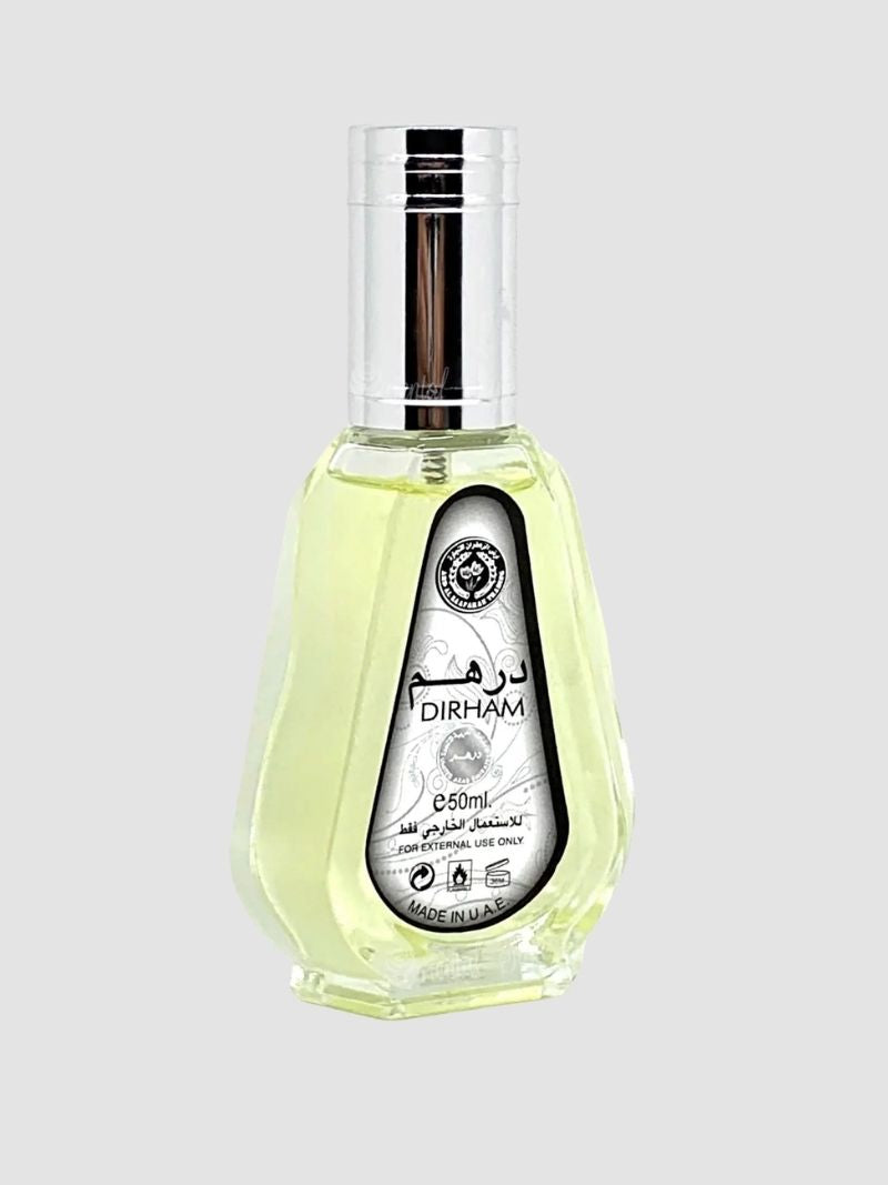 Dirham Eau de Parfum - Fresh, Floral, Lively, Slightly Woody - Women Eau de Parfum - 50ml