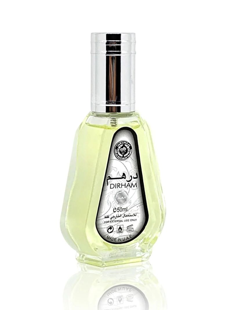 Dirham Eau de Parfum - Fresh, Floral, Lively, Slightly Woody - Women Eau de Parfum - 50ml