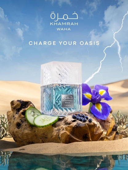 Khamra Waha by Lattafa, Eau De Parfum, Unisex, 100 ML