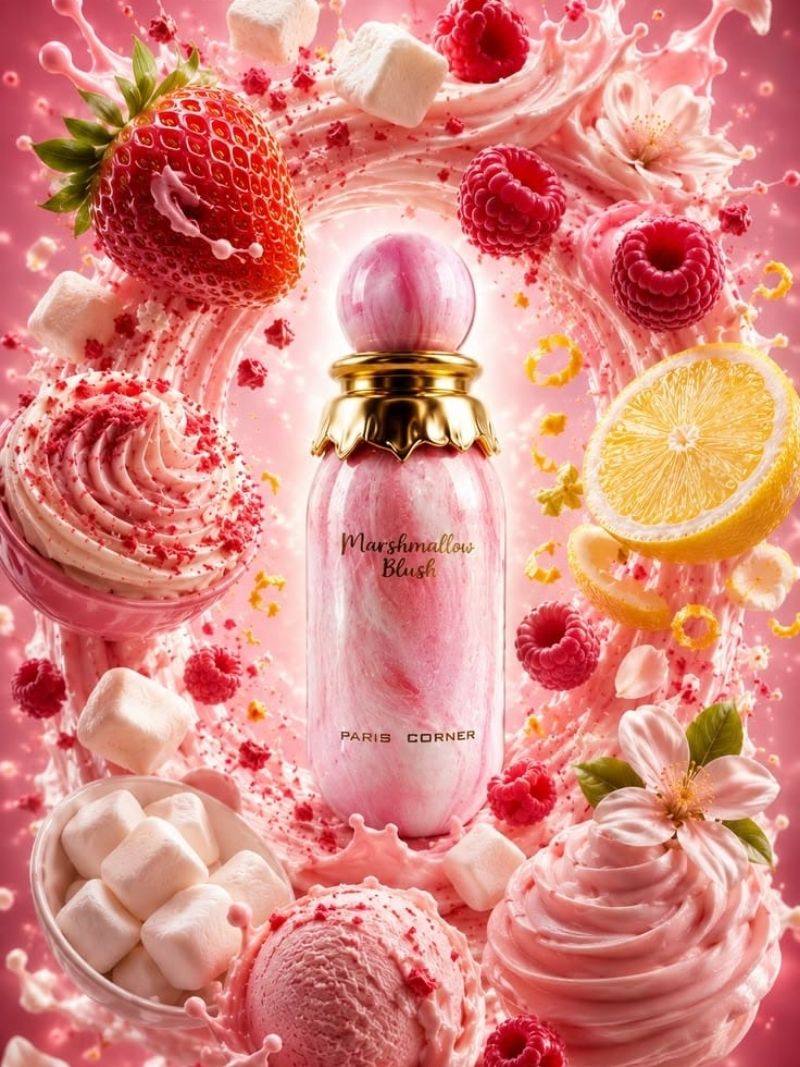 Marshmallow Blush by Paris Corner, Eau De Parfum, Women, 100 ML