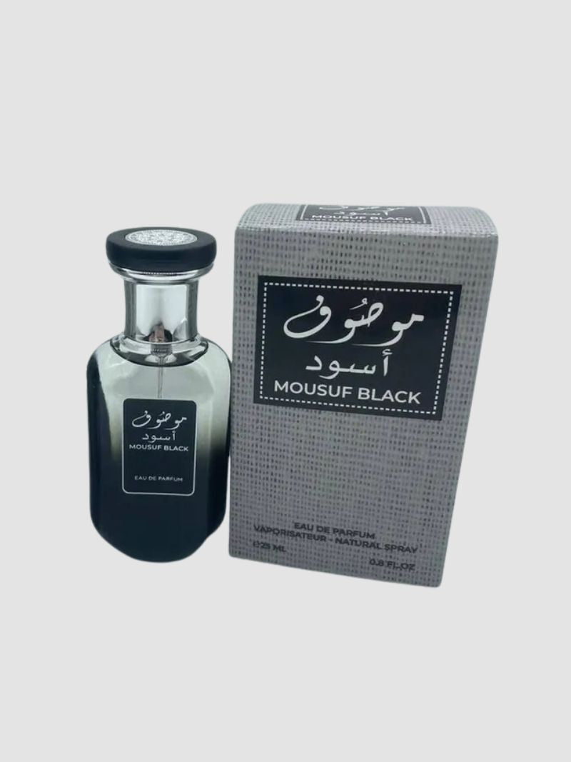 Mousuf Black 25ml - Pineapple - Eau de Parfum for Men and Women Vaporisateur - Natural Spay - 25ml