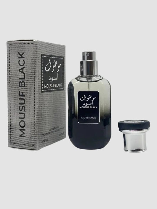 Mousuf Black 25ml - Pineapple - Eau de Parfum for Men and Women Vaporisateur - Natural Spay - 25ml