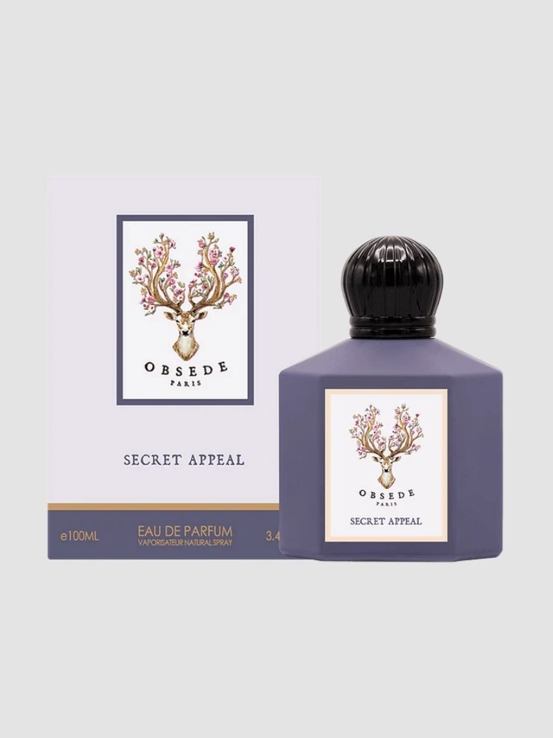 Obsede Secret Appeal - Musk, Sandalwood, Haitian,Vetiver, Vanille - Eau de Parfum - 100ml