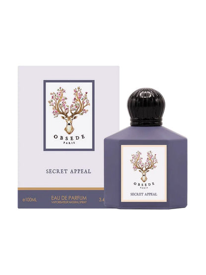 Obsede Secret Appeal - Musk, Sandalwood, Haitian,Vetiver, Vanille - Eau de Parfum - 100ml