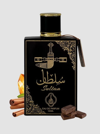 Sultan Black by Mahabub Perfumes - Sweet - Eau de Parfum - Unisex- 100ml