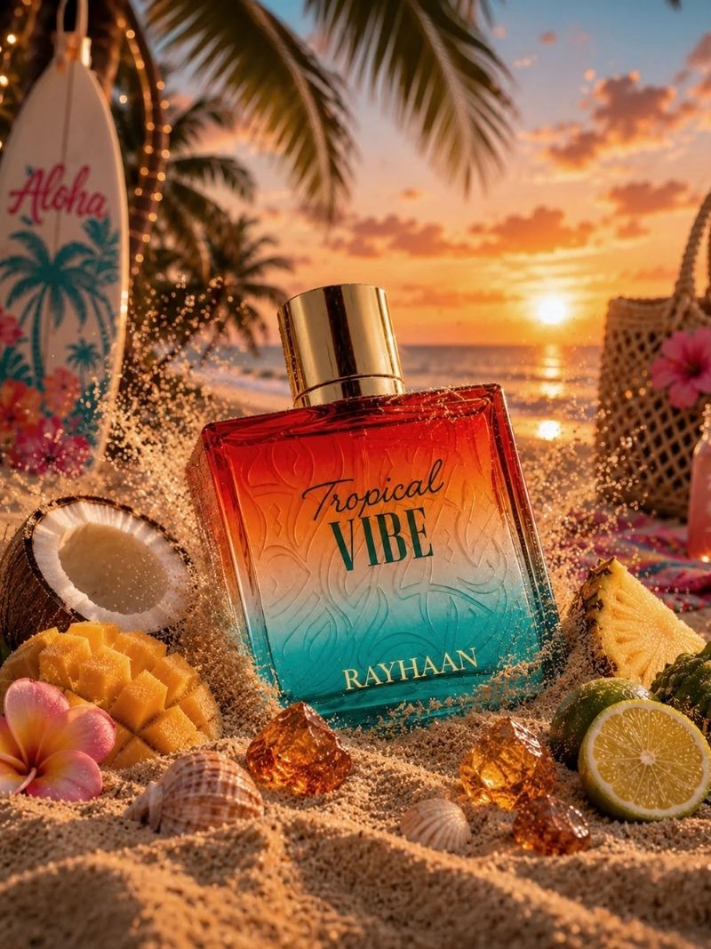 Tropical Vibe by Rayhaan, Eau De Parfum, Unisex, 100 ML