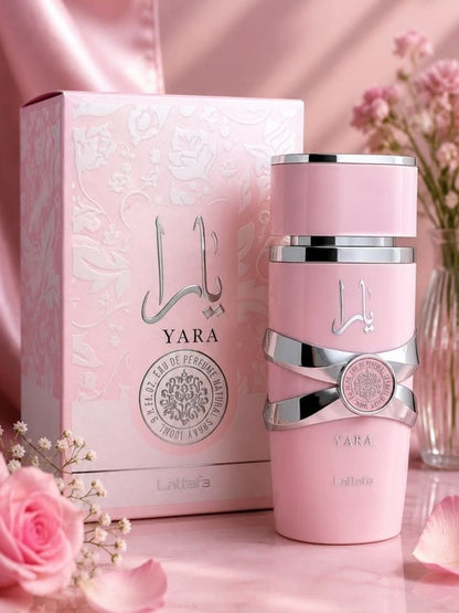 Yara Pink by Lattafa, Eau De Parfum, Women, 100 ML