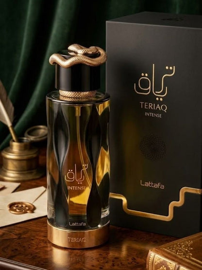 Teriaq Intense by Lattafa, Eau De Parfum, Unisex, 100 ML